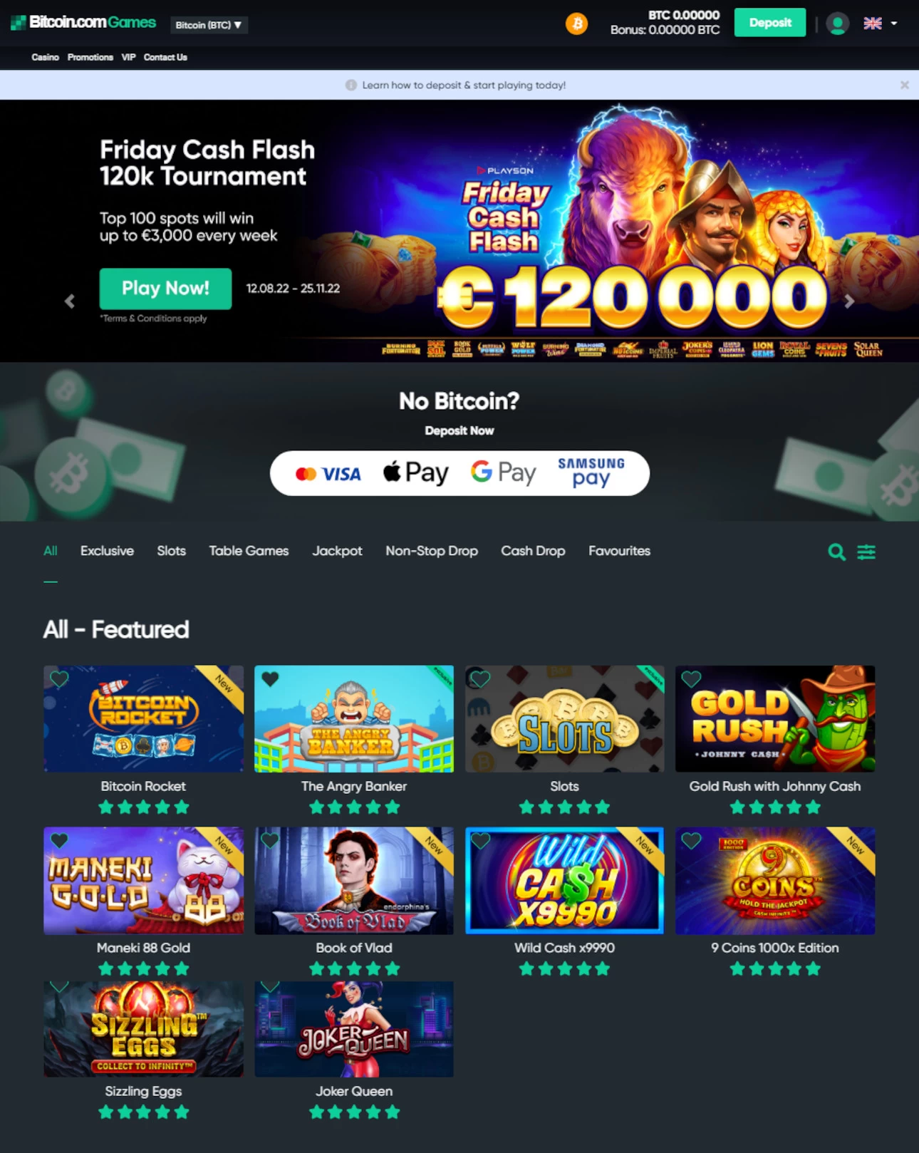 Bitcoin.com Games Casino  Casino