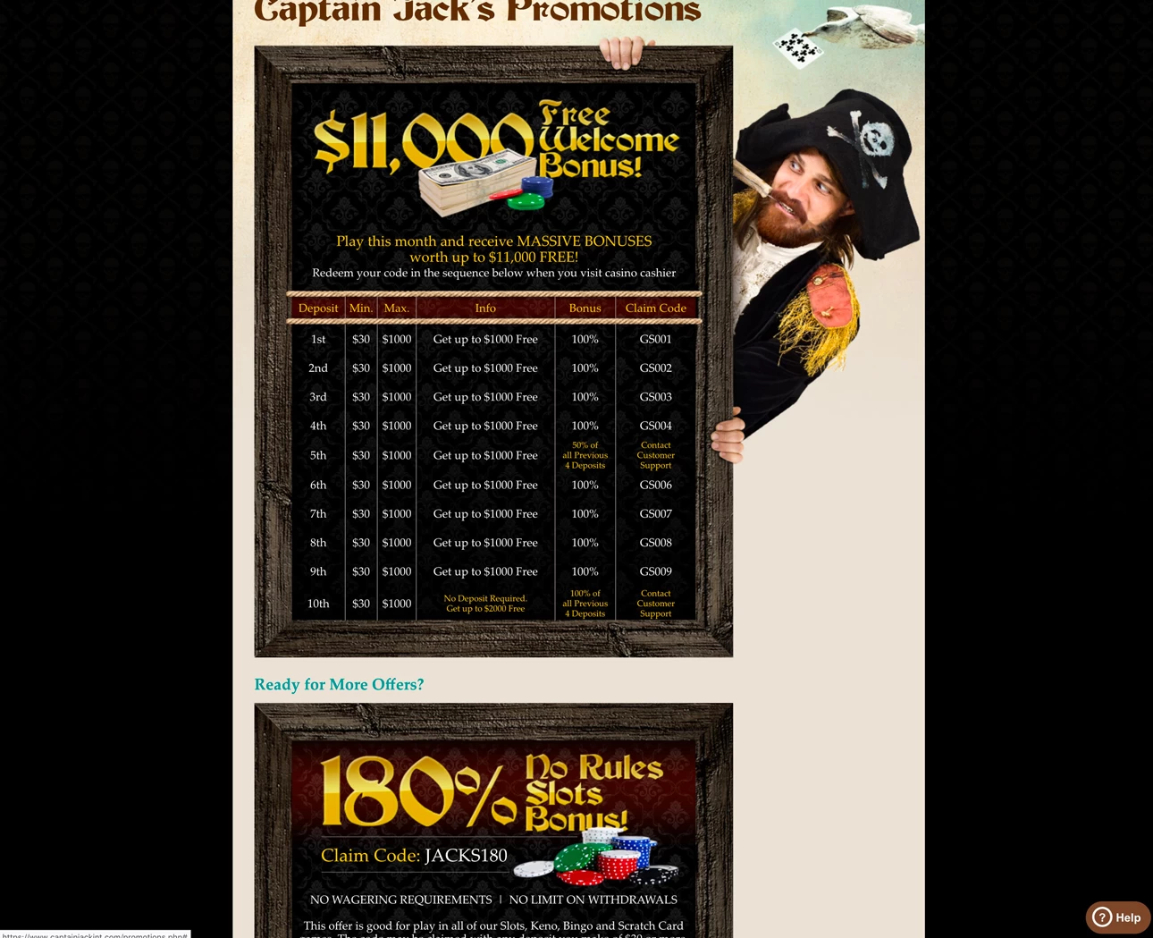 Captain Jack Casino  Casino